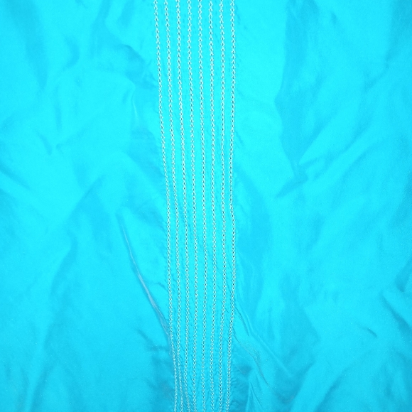 Bobbie Burns 100% silk blue long sleeved Button up shirt size 5 - Picture 3 of 5